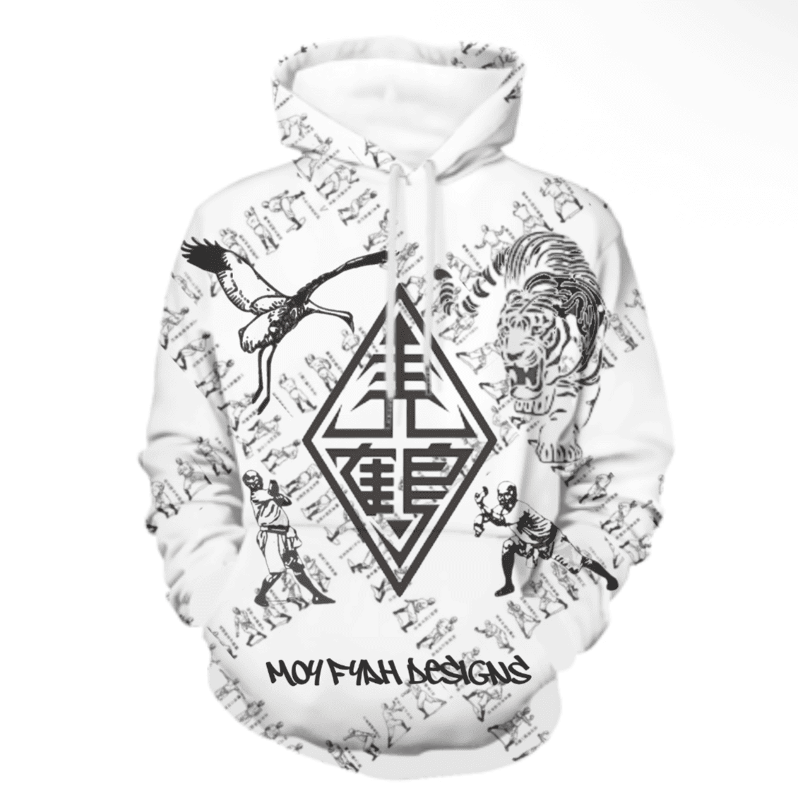 474DC25D-187E-4154-AB34-AF01CACA8446 (1) Hung Gar Kung Fu – Moy Fyah Design Hoodie - Image 1